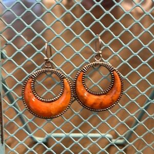 Sterling silver earrings (925)